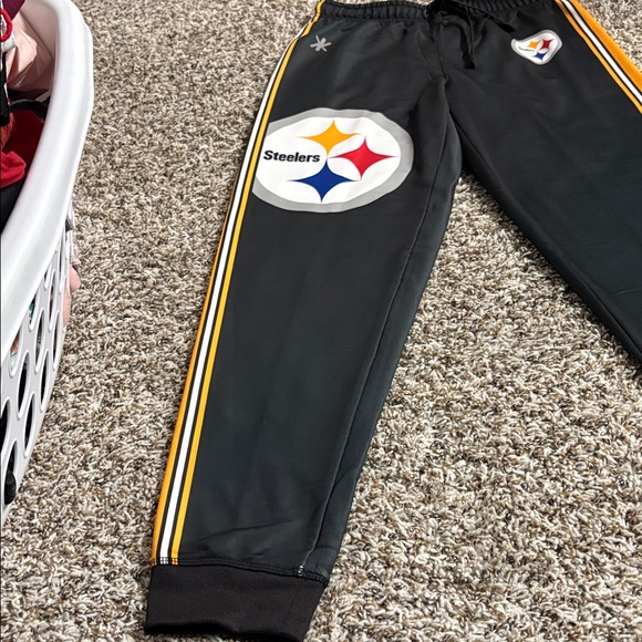 NFL team apparel-Pittsburgh Steelers Polyfleece Jogger Pant - Women’s small - Picture 2 of 6